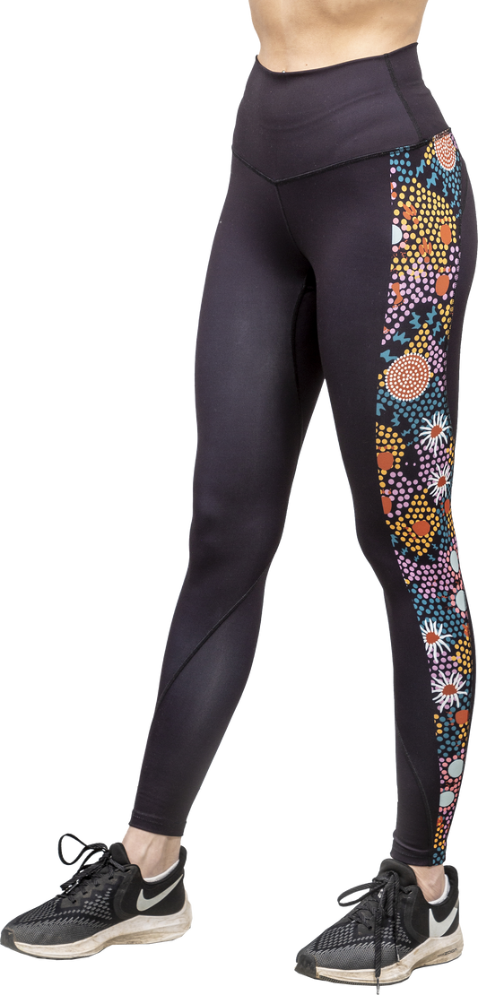 Bulurru Panel Print Leggings - Fair Dinkum Gifts
