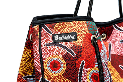 **NEW** Urban Tote Bag Large - 10 Bulurru Aboriginal Designs to choose from - fair-dinkum-gifts