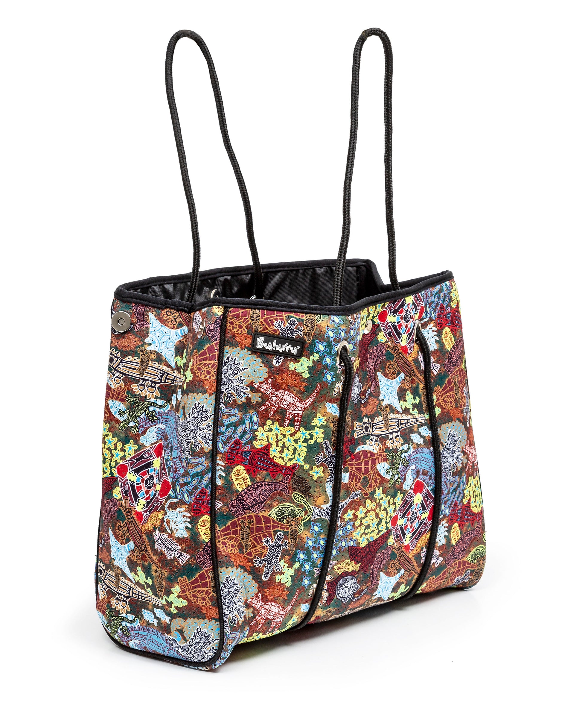 **NEW** Urban Tote Bag Large - 10 Bulurru Aboriginal Designs to choose from - fair-dinkum-gifts