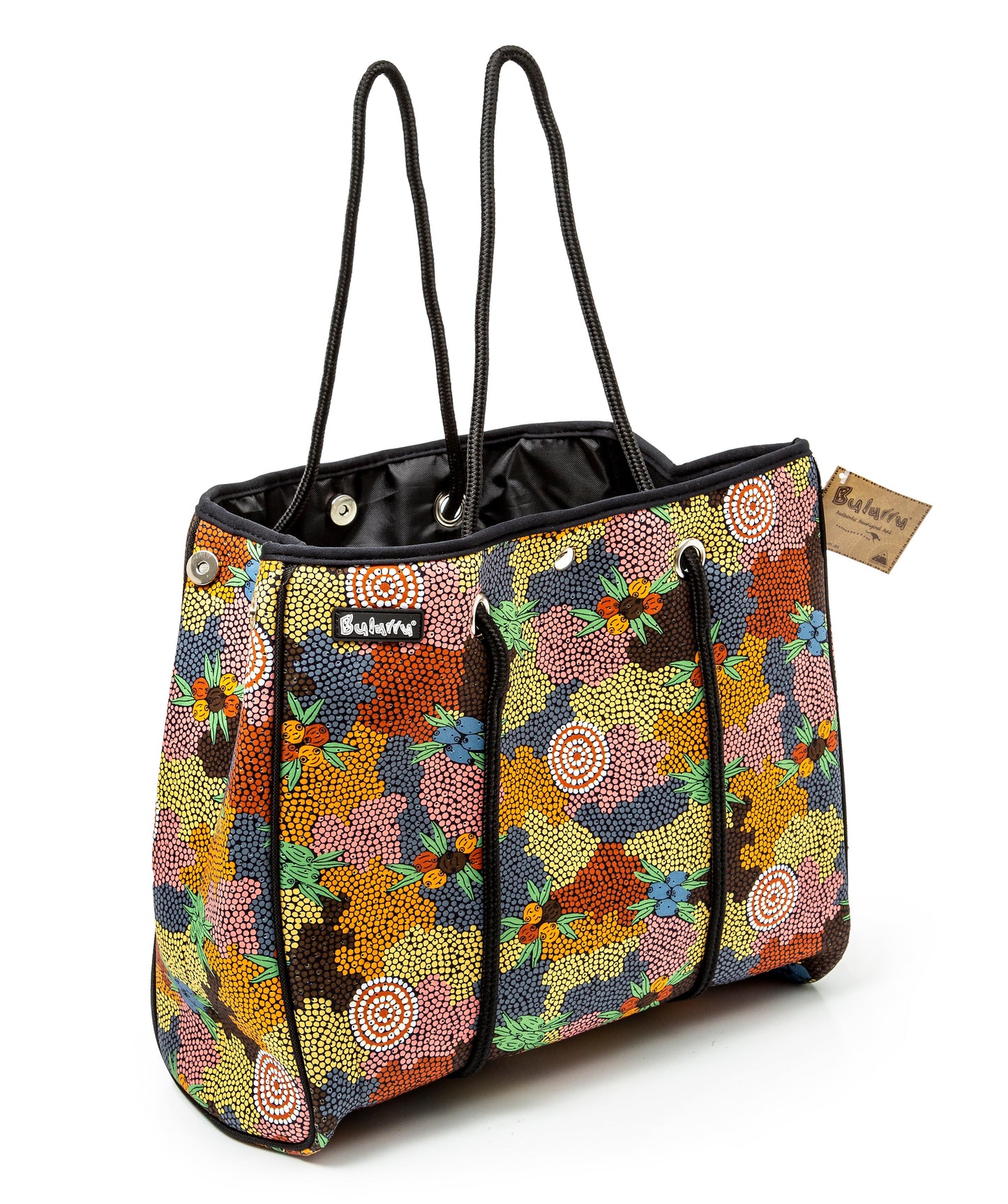 **NEW** Urban Tote Bag Large - 10 Bulurru Aboriginal Designs to choose from - fair-dinkum-gifts