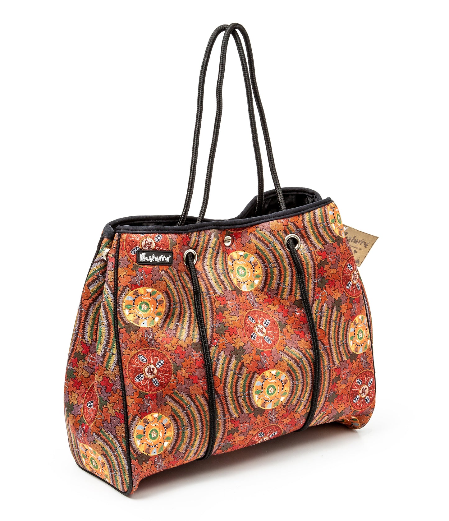 **NEW** Urban Tote Bag Large - 10 Bulurru Aboriginal Designs to choose from - fair-dinkum-gifts