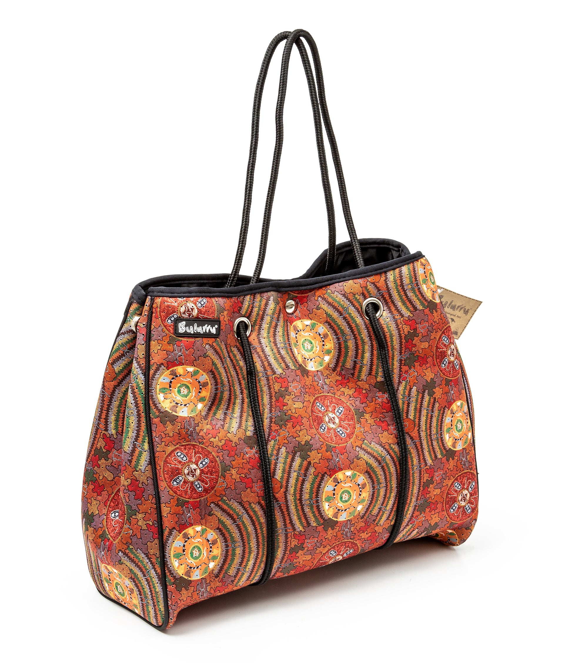 **NEW** Urban Tote Bag Large - 10 Bulurru Aboriginal Designs to choose from - fair-dinkum-gifts