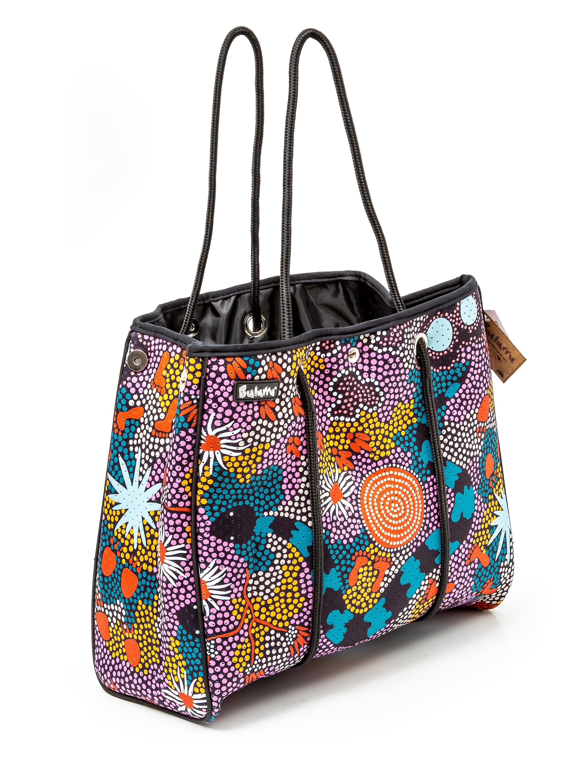 **NEW** Urban Tote Bag Large - 10 Bulurru Aboriginal Designs to choose from - fair-dinkum-gifts