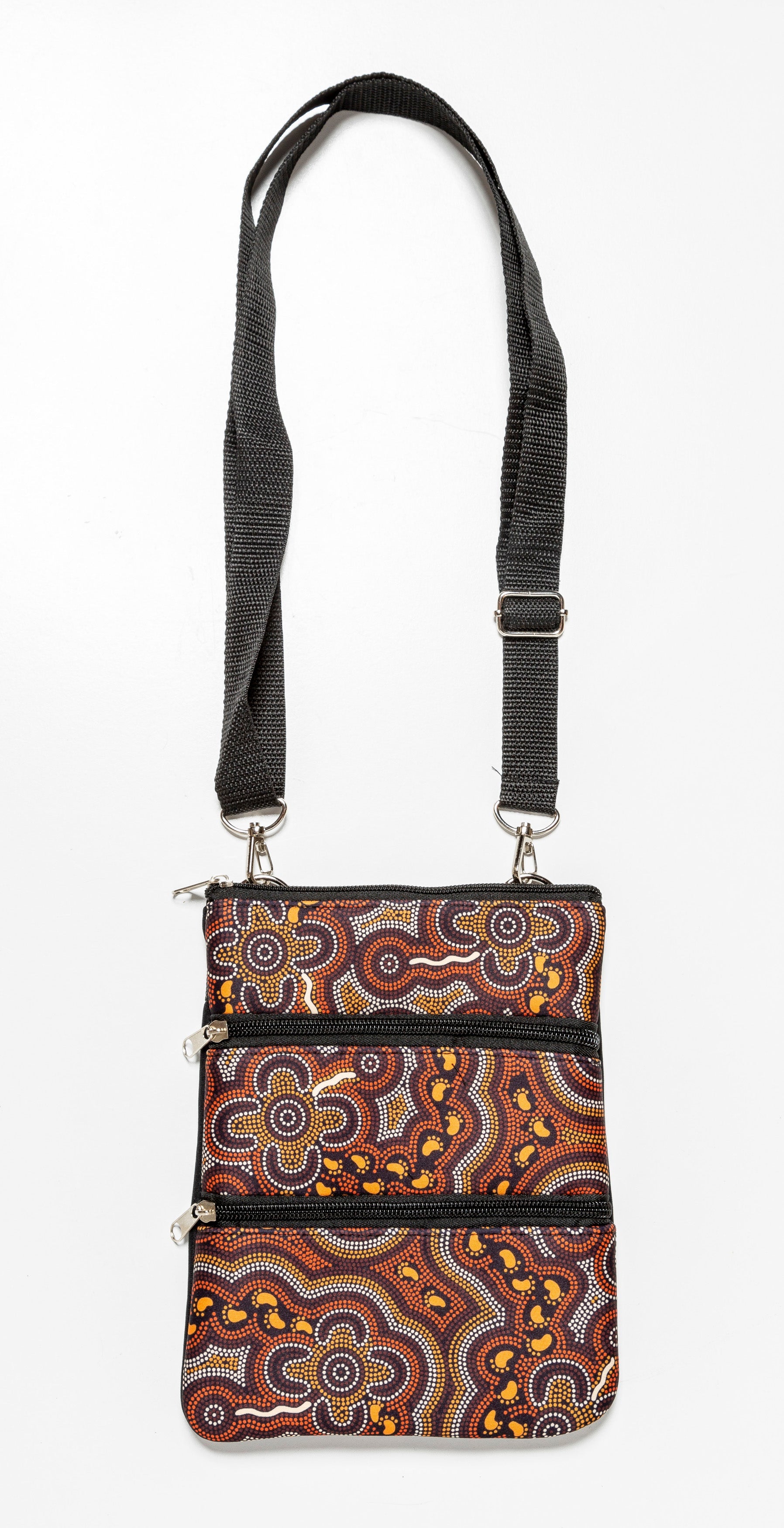 3 Compartment Zip Bag Bulurru Designs - Fair Dinkum Gifts