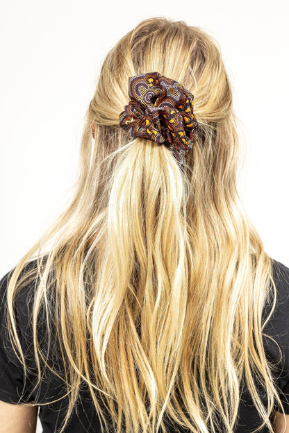 Art Down Under Aboriginal Scrunchies