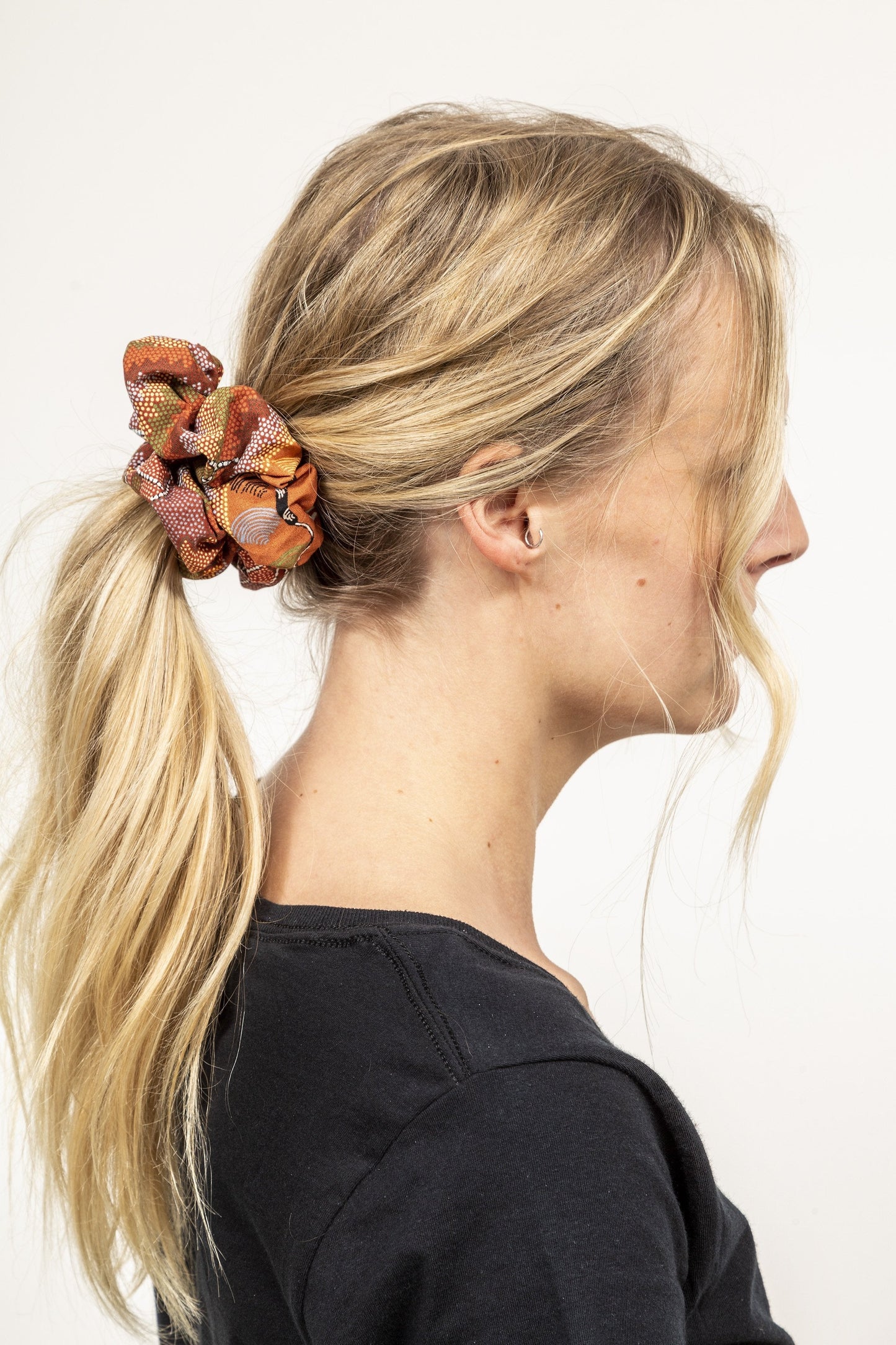 Art Down Under AUSTRALIAN MADE Scrunchies - Aboriginal Designs