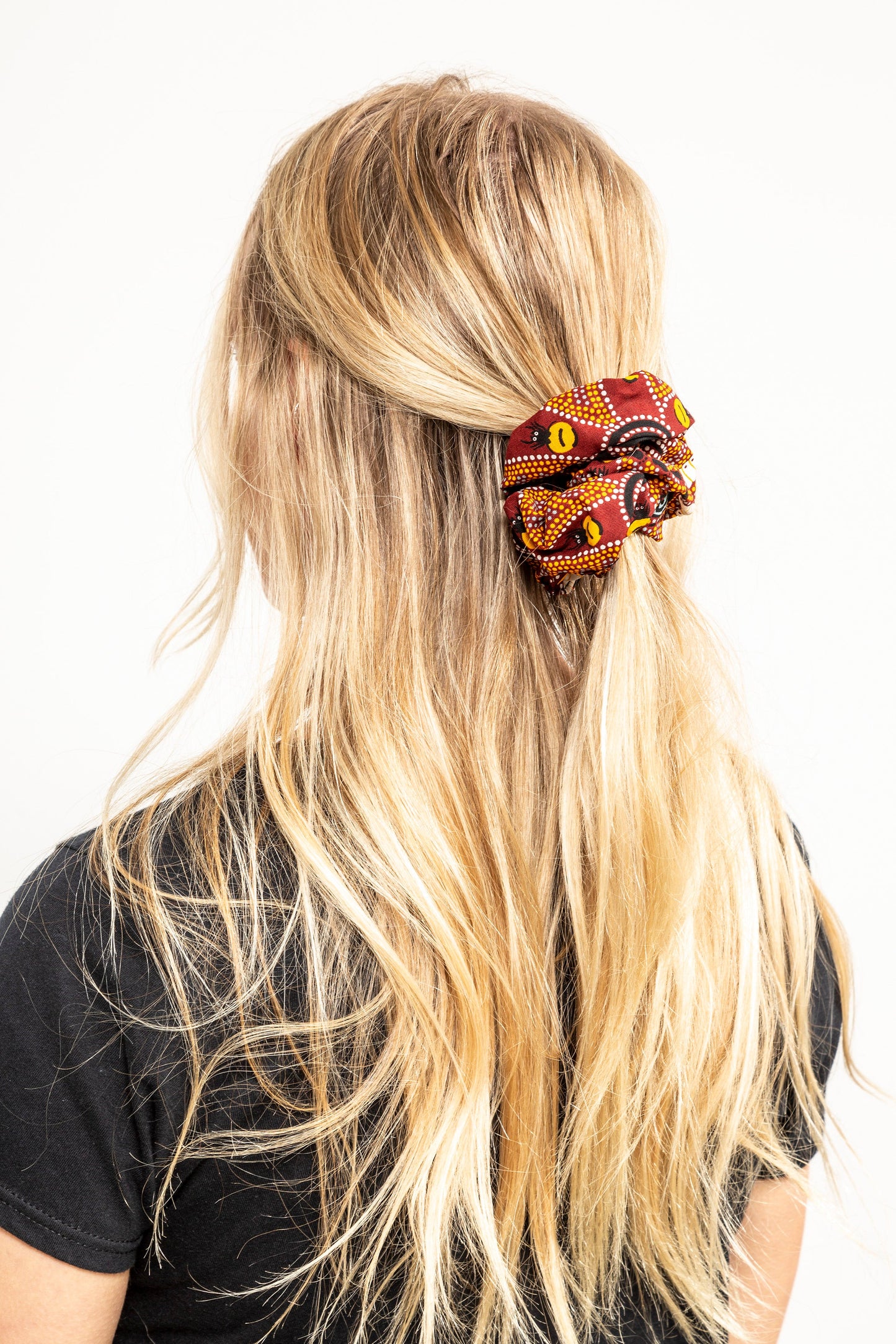 Aboriginal Scrunchie - Bush Tucker Tan