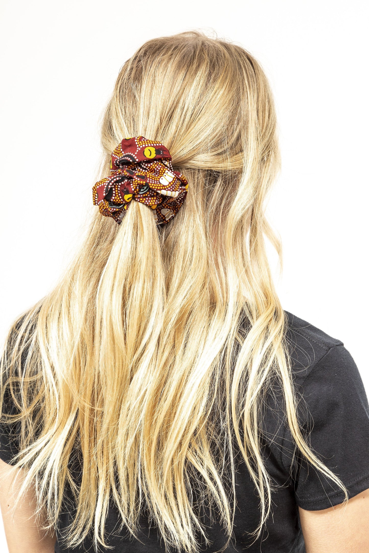 Art Down Under AUSTRALIAN MADE Scrunchies - Aboriginal Designs