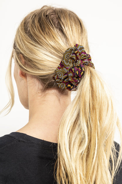 AUSTRALIAN MADE Scrunchies - Aboriginal Designs