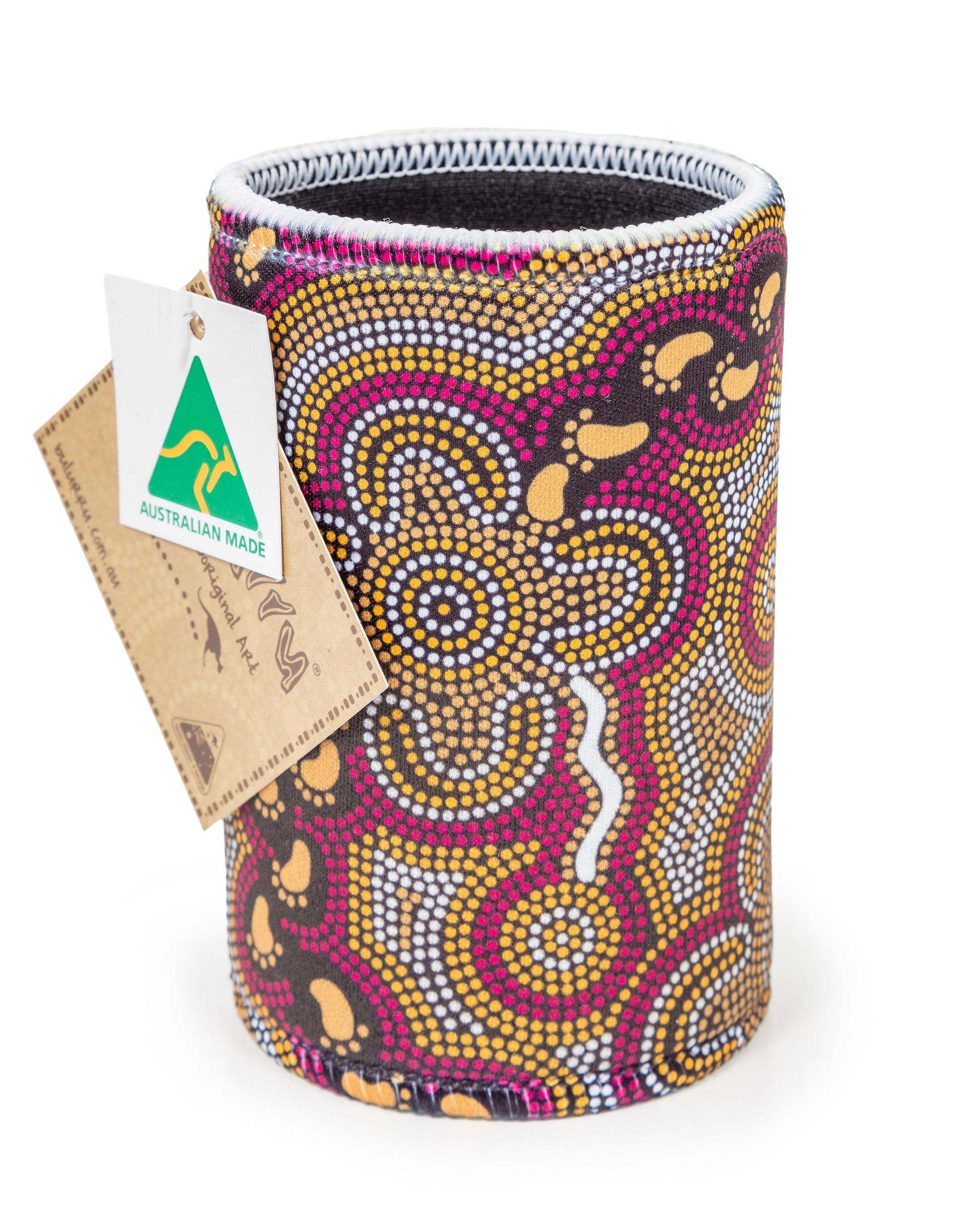 Aboriginal Stubby/Drink Holder - Fair Dinkum Gifts