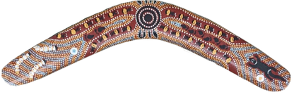 Boomerang - Bush Tucker Tan By Julie Paige - Fair Dinkum Gifts