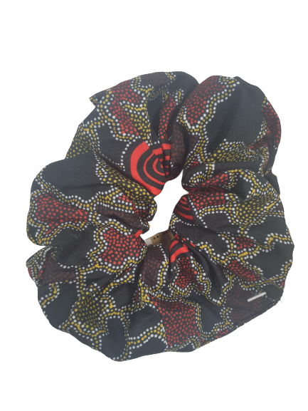 Scrunchies by Merryn Apma Daley (5 designs to choose from) - Fair Dinkum Gifts