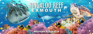 Number Plate Sign - Ningaloo Reef Exmouth WA (28-42SUB-9713)
