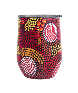 Tumbler 350ml - Upper Bullawa By Wendy Pawley