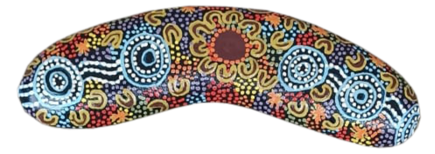 Boomerang - Women At Waterholes By Merryn Apma