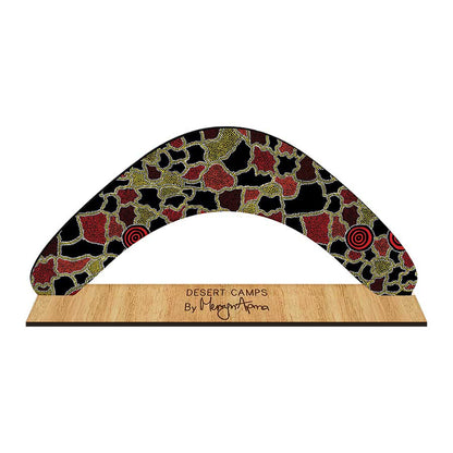 Decorative Boomerang Australian Made - Desert Camps