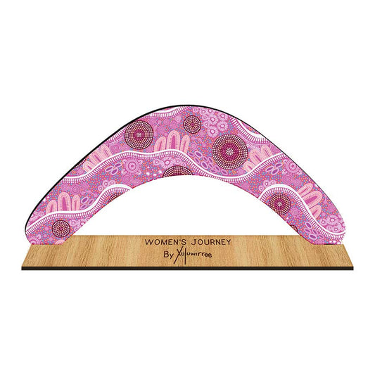 Decorative Boomerang Australian Made - Womens Journey