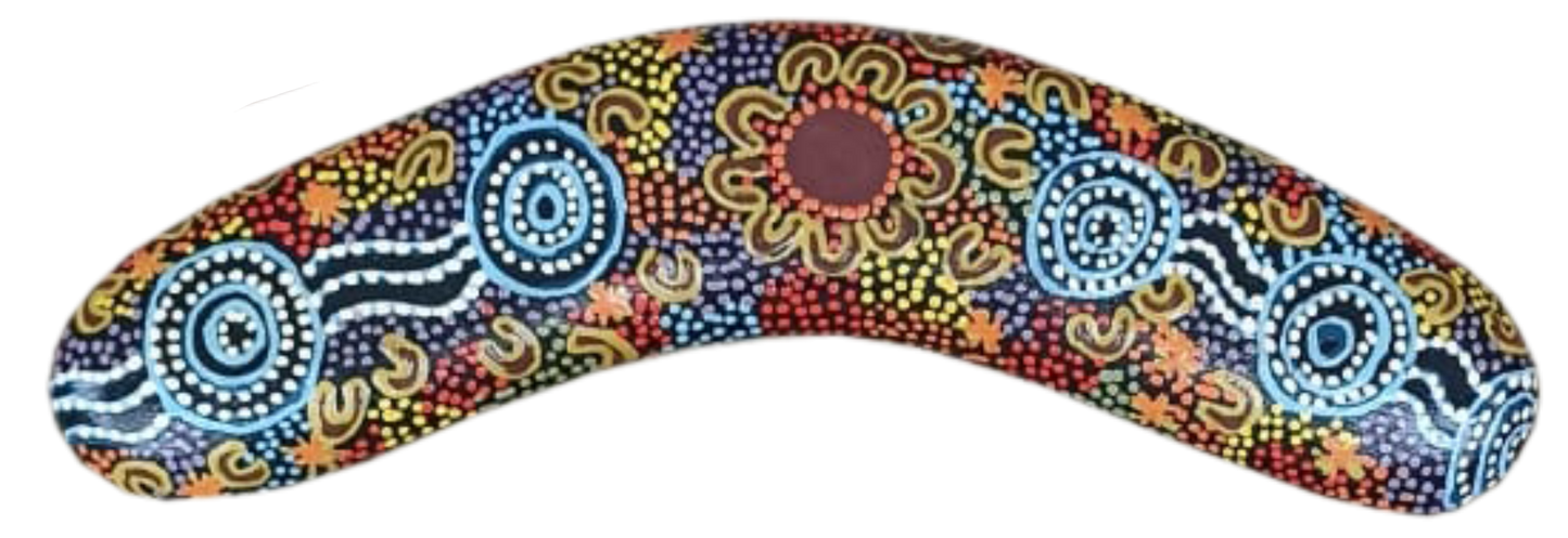 Boomerang - Women At Waterholes By Merryn Apma