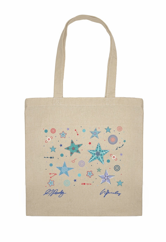 Shopping Tote Bag - Dreamtime Stars By Wendy & Alisha Pawley