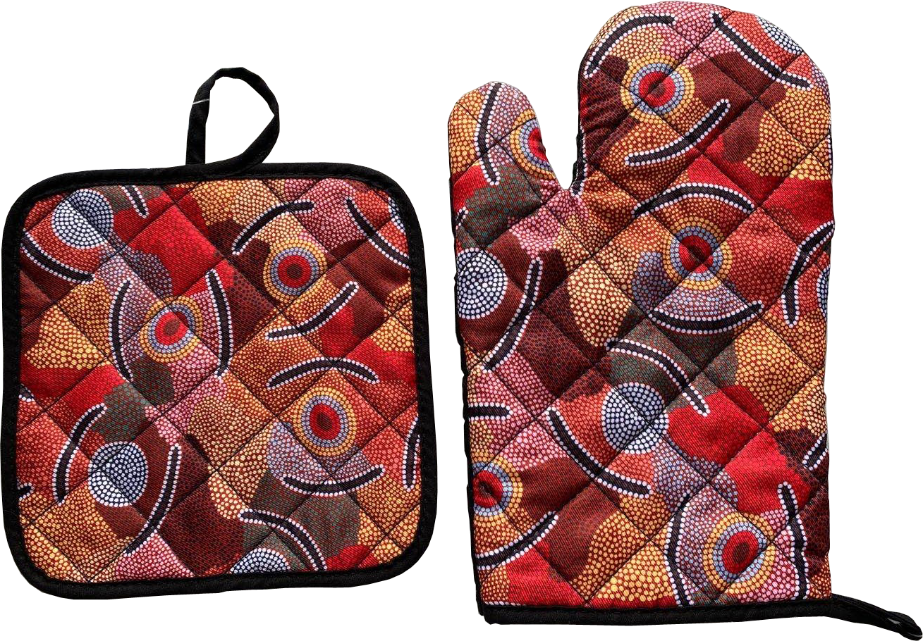 **NEW** Bulurru Baking Sets - 5 Aboriginal Designs to choose from - fair-dinkum-gifts