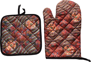 **NEW** Bulurru Baking Sets - 5 Aboriginal Designs to choose from - fair-dinkum-gifts