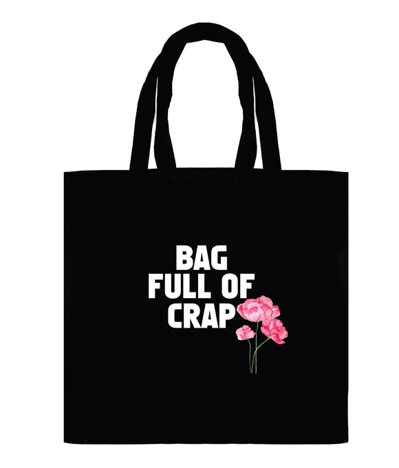 Bag full of crap Calico Tote Bag - CRU09-741B-33000
