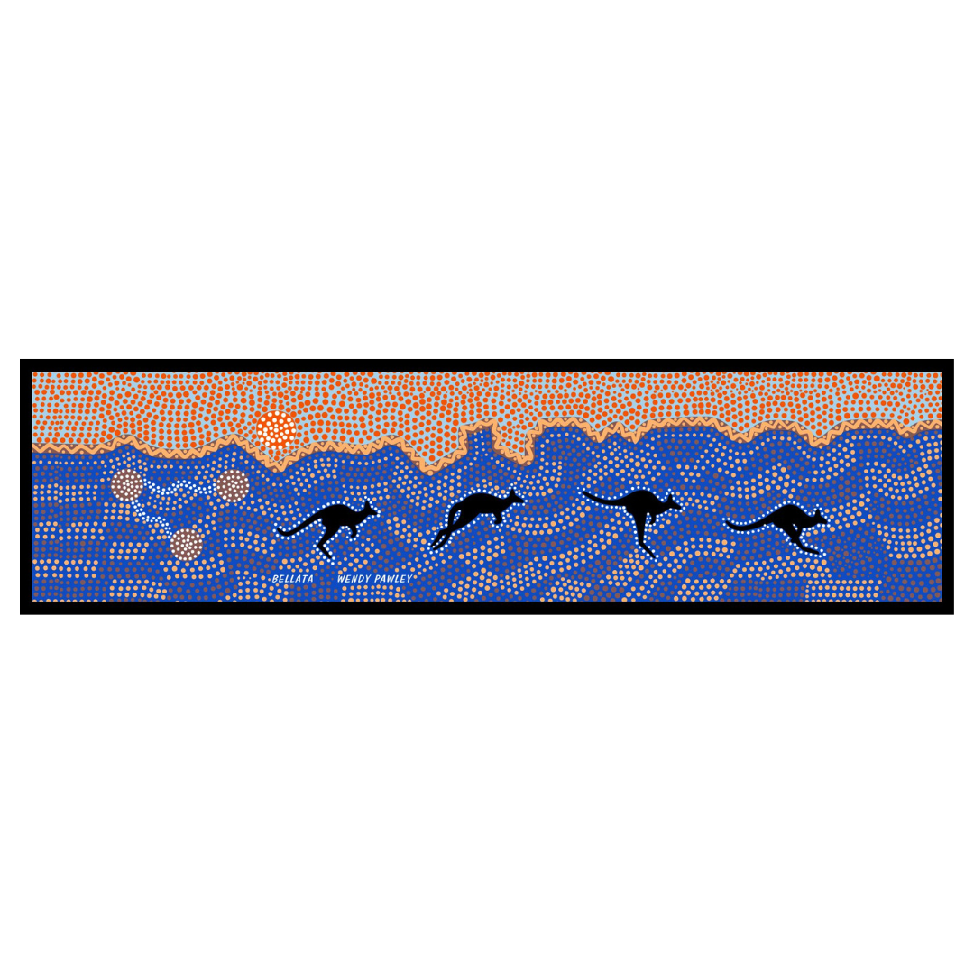 Bar Runner - Bellata By Wendy Pawley - Fair Dinkum Gifts