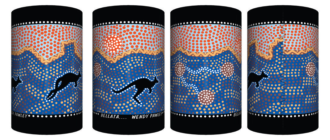 Wendy Pawley Stubby Holders -  8 Designs To Choose From - Fair Dinkum Gifts