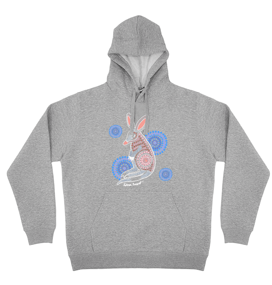 Adults Cozy Hoodie - Bilby By Kathleen Buzzacott