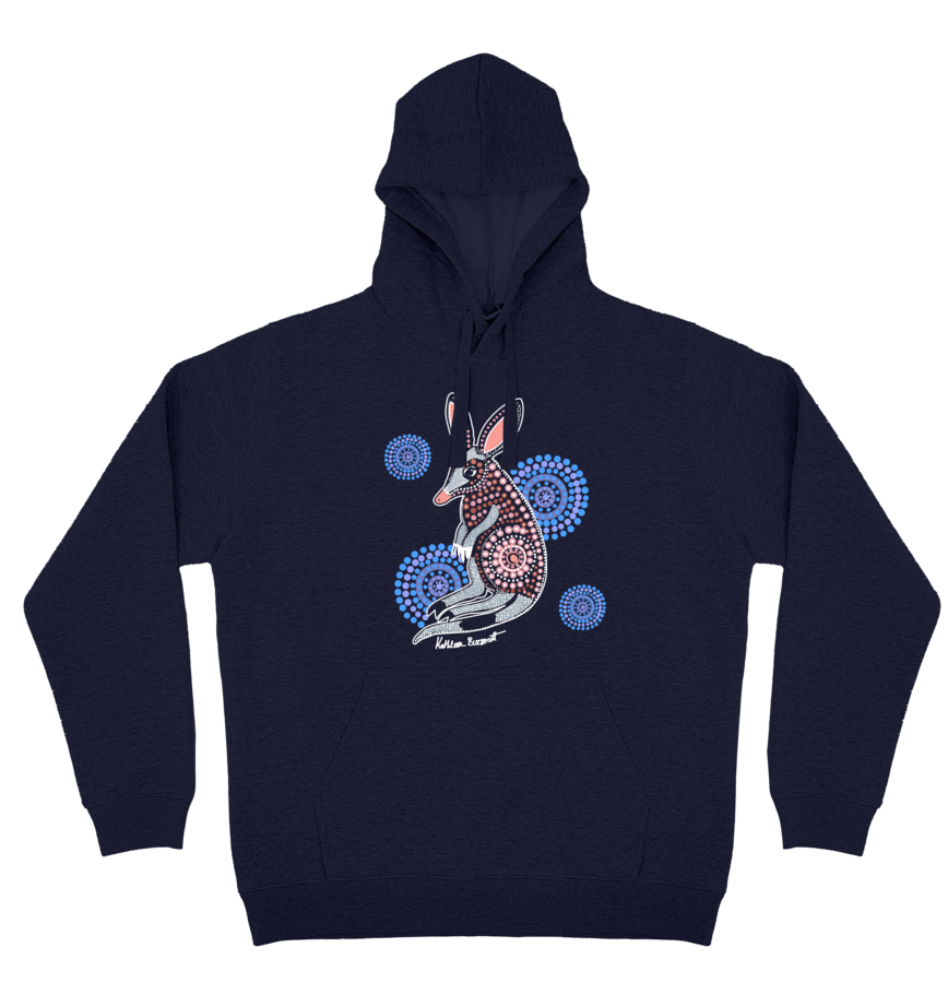 Adults Cozy Hoodie - Bilby By Kathleen Buzzacott