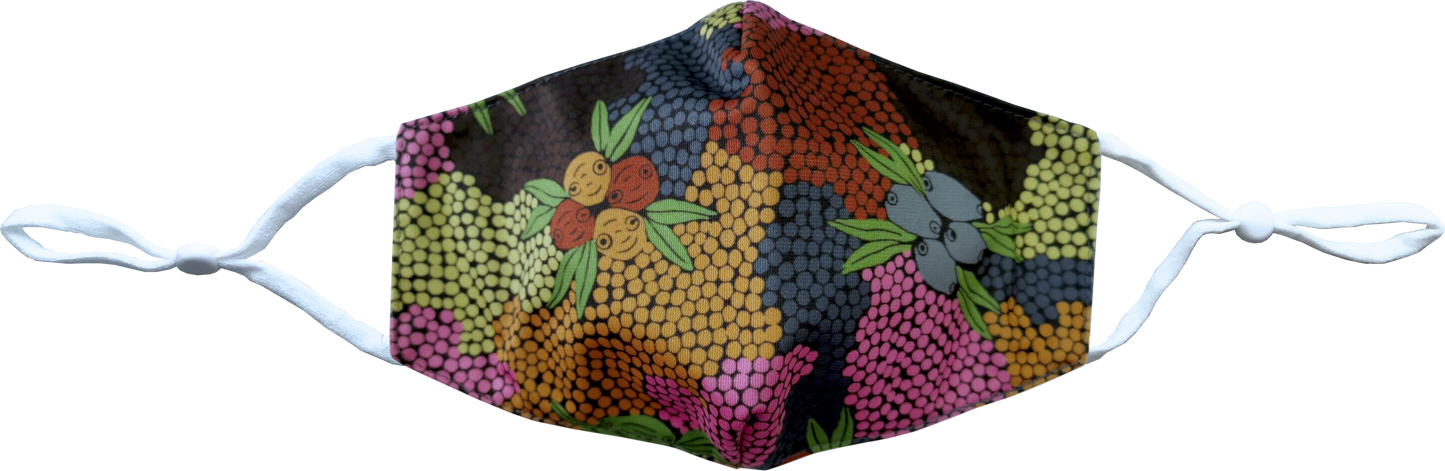 Bulurru Face Mask Adjustable Aboriginal Designs - 8 Designs To Choose From - fair-dinkum-gifts