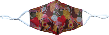 Bulurru Face Mask Adjustable Aboriginal Designs - 8 Designs To Choose From - fair-dinkum-gifts