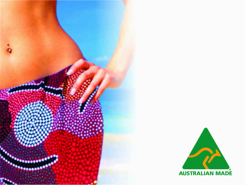 Homespun Cotton Sarongs featuring Aboriginal Art - Fair Dinkum Gifts