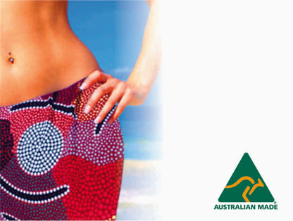 Homespun Cotton Sarongs featuring Aboriginal Art - Fair Dinkum Gifts