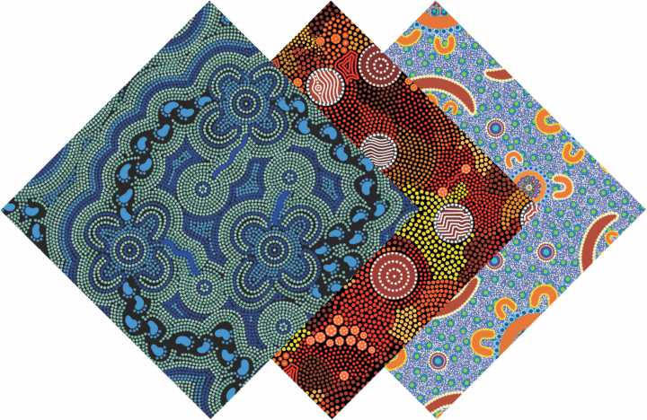 Patchwork Quilters Kit 3 Pieces x 30cm