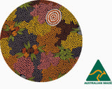 Art Down Under Aboriginal Round Tablecloth
