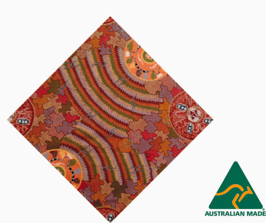 Art Down Under Aboriginal Handkerchief