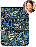 3 Compartment Zip Bag Bulurru Designs