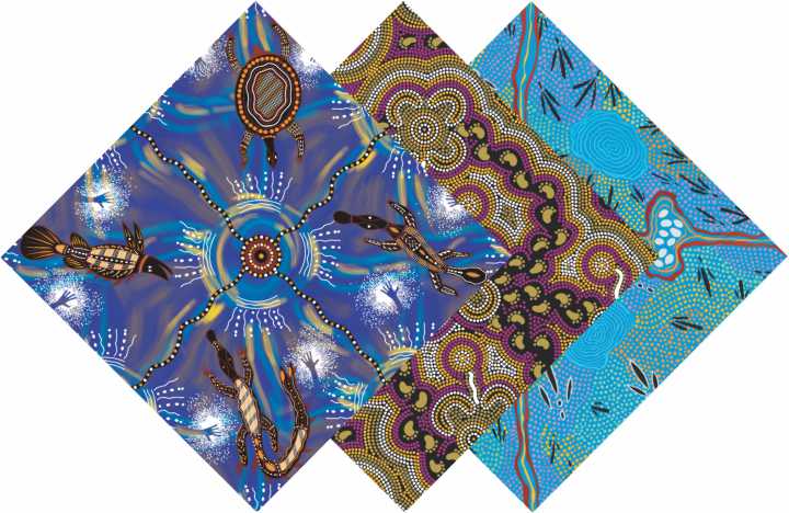 Patchwork Quilters Kit 3 Pieces x 30cm