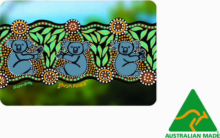 Art Down Under Aboriginal Neoprene Placemats