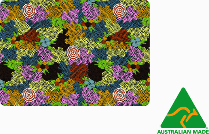 Art Down Under Aboriginal Neoprene Placemats