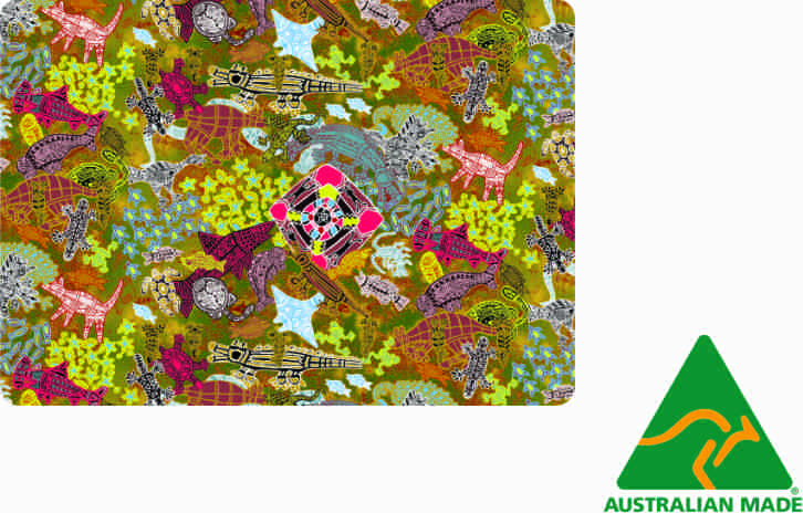 Art Down Under Aboriginal Neoprene Placemats