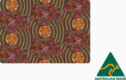 Art Down Under Aboriginal Neoprene Placemats