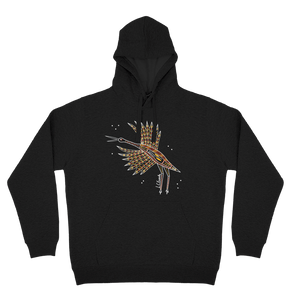 Adults Cozy Hoodie - Brolga By Louis Enoch