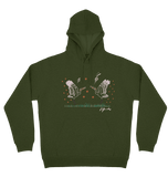 Adults Cozy Hoodie - Brolgas By Wendy Pawley