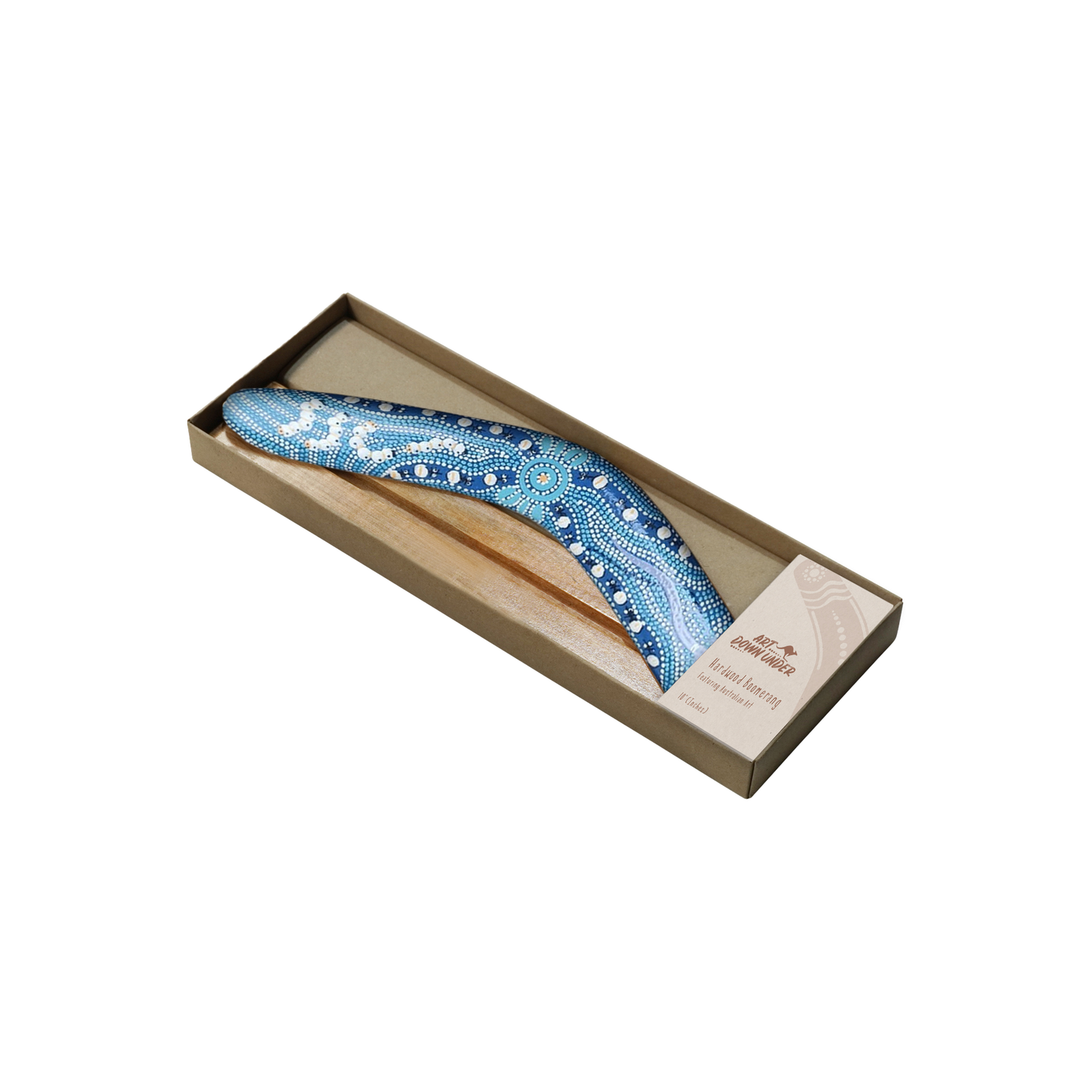 Boomerang - Bush Tucker Blue By Julie Paige