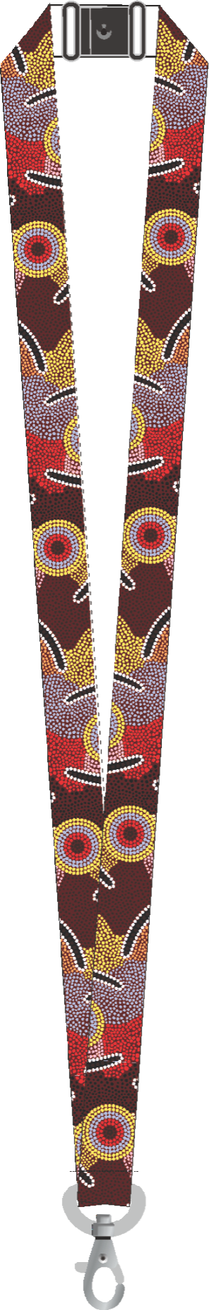 Art Down Under Aboriginal Lanyards