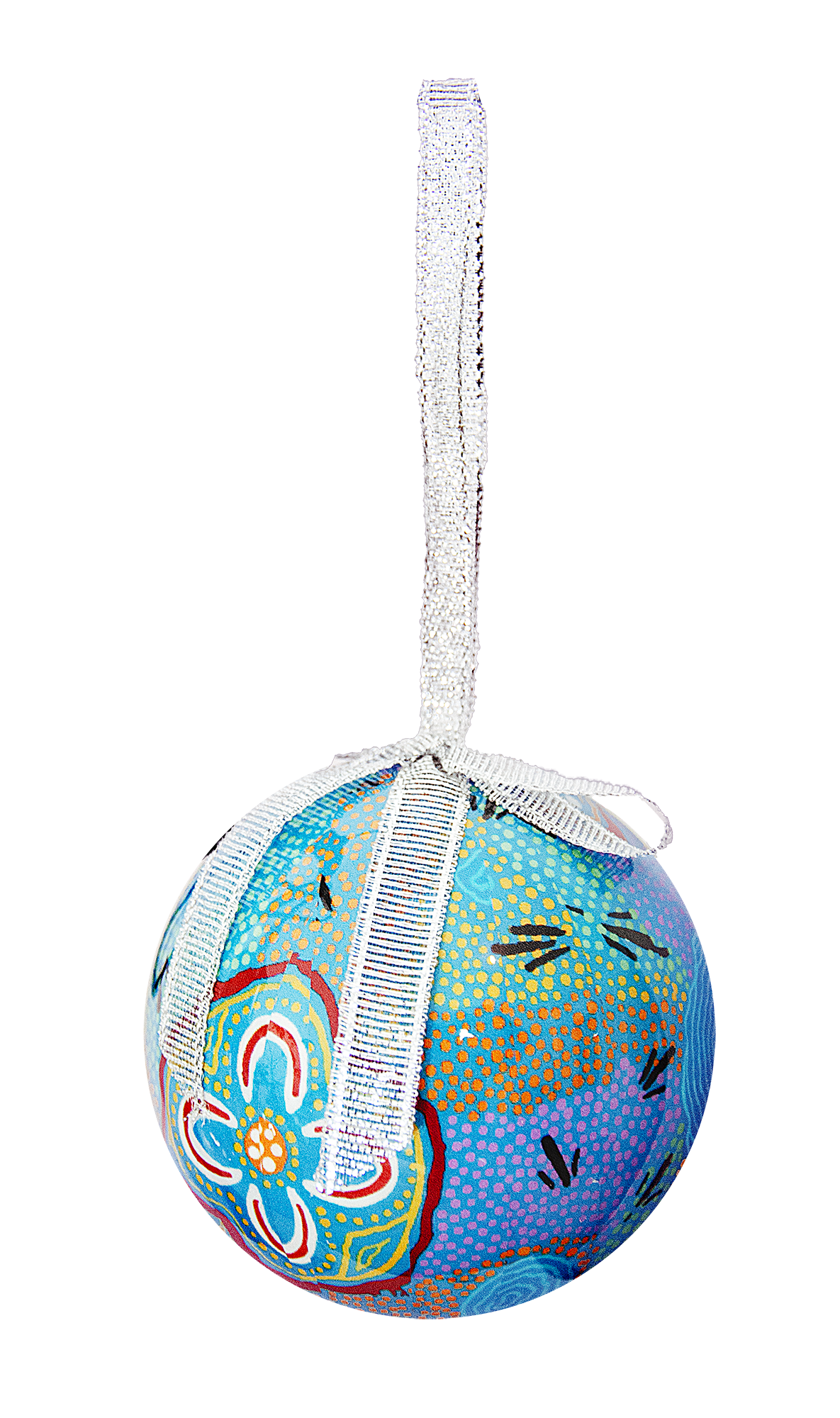 HANGING BAUBLE DECORATION IN BOX - ABORIGINAL DESIGNS