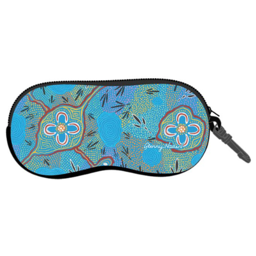 Glasses Case - Bush Tucker Gathering By Glenny Naden