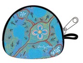 Coin Purse - Bush Tucker Gathering By Glenny Naden - Fair Dinkum Gifts